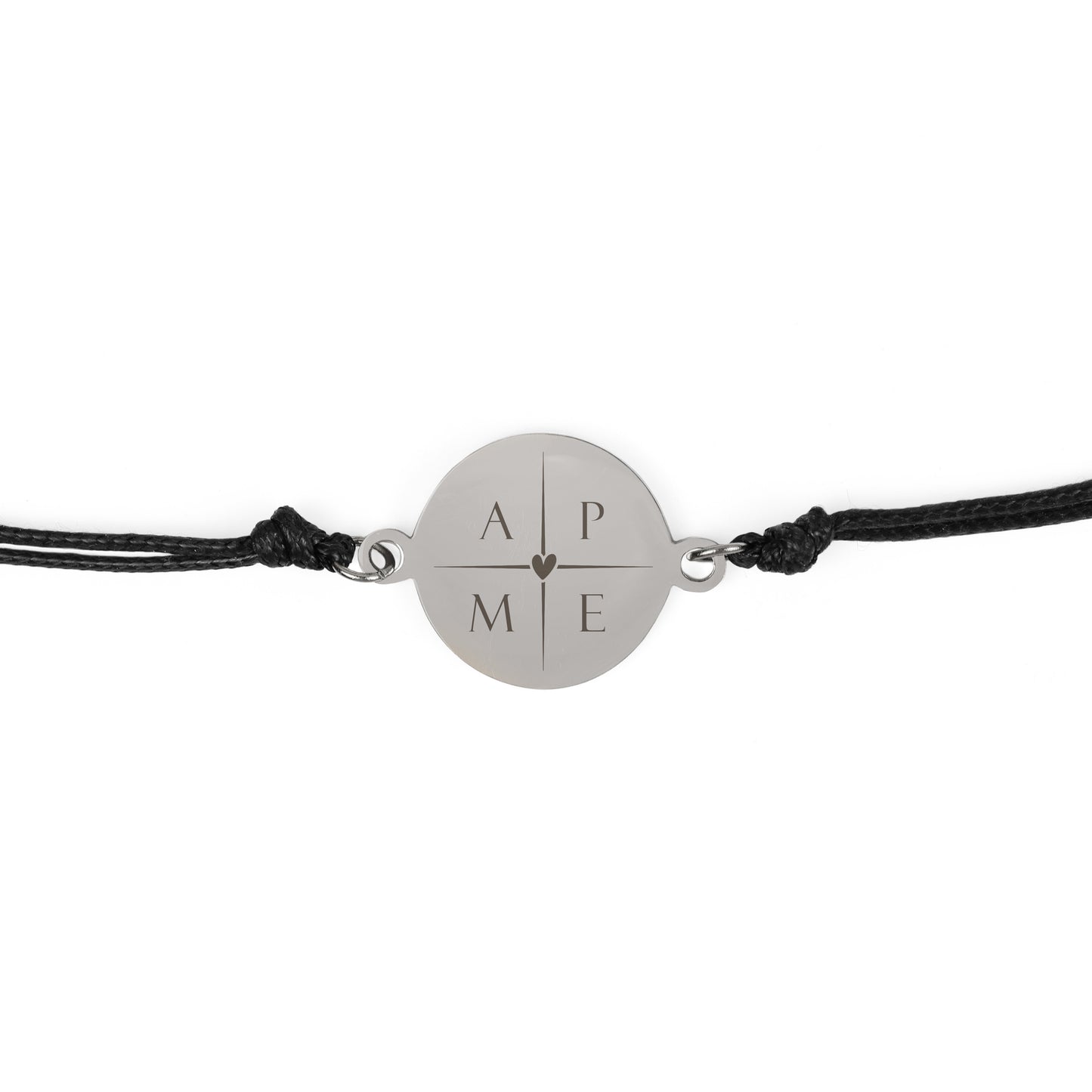 Armband Charlotte - Initialen Hartje