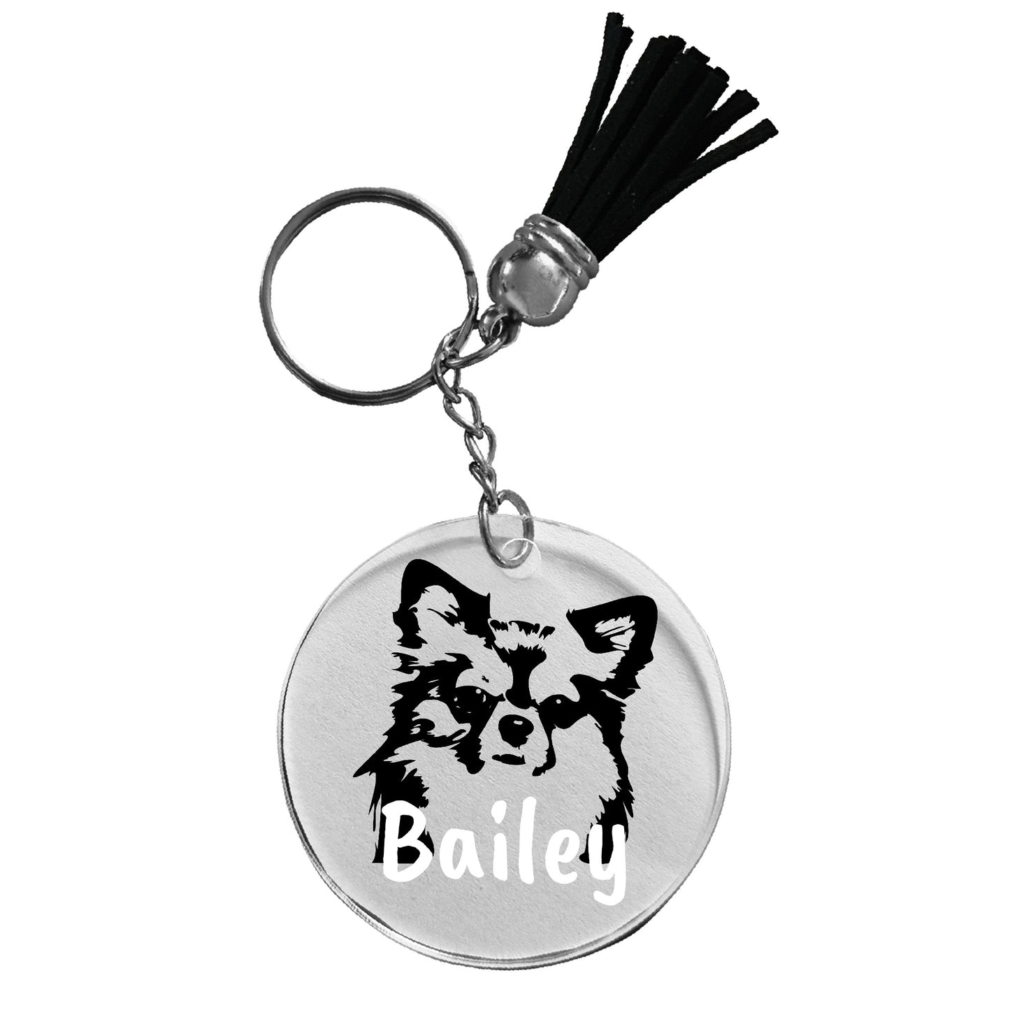 Sleutelhanger Plexiglas - Honden