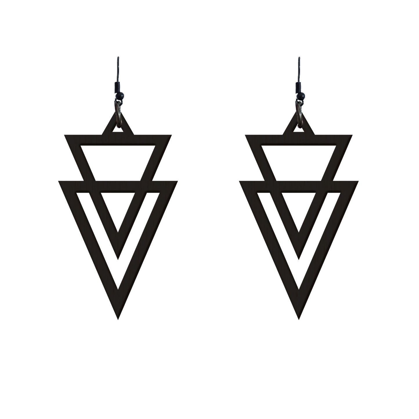 Oorbellen - driehoek 2