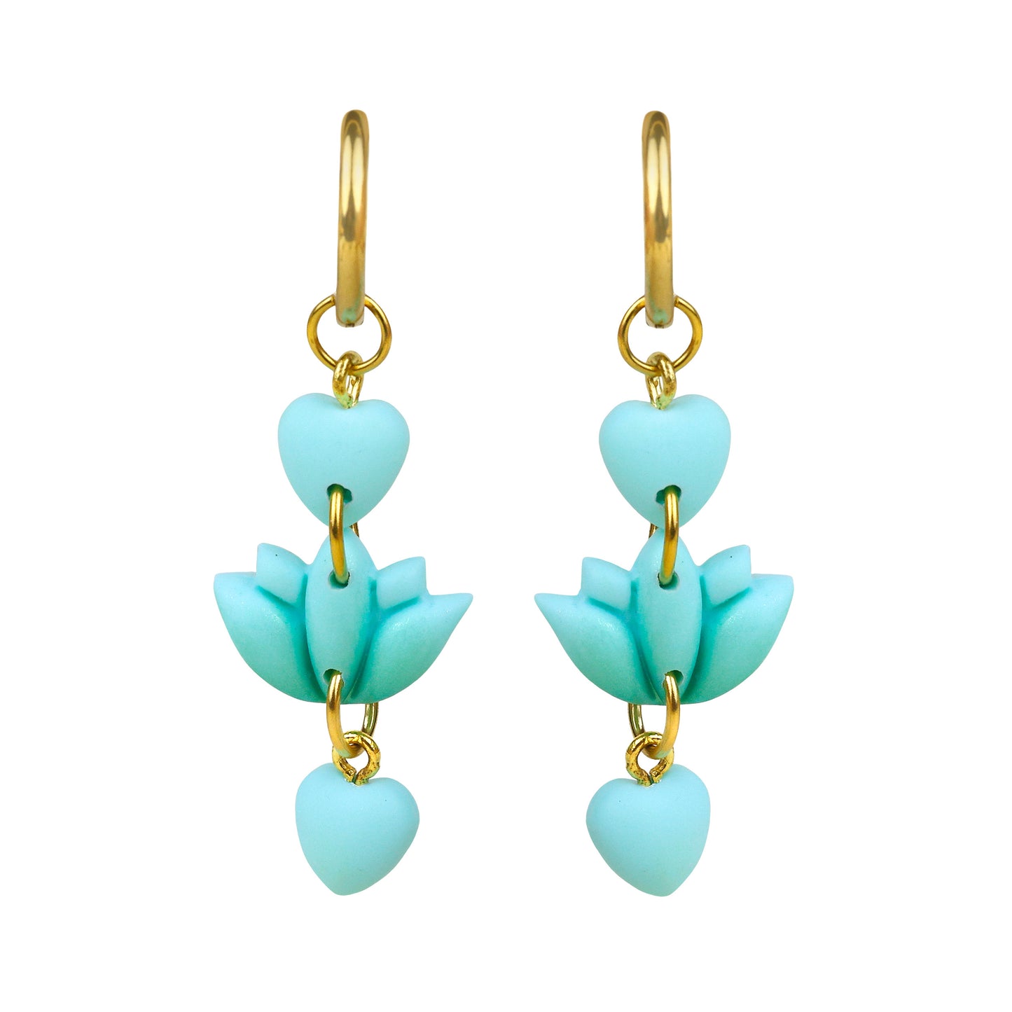 Lotus Love Oorbellen