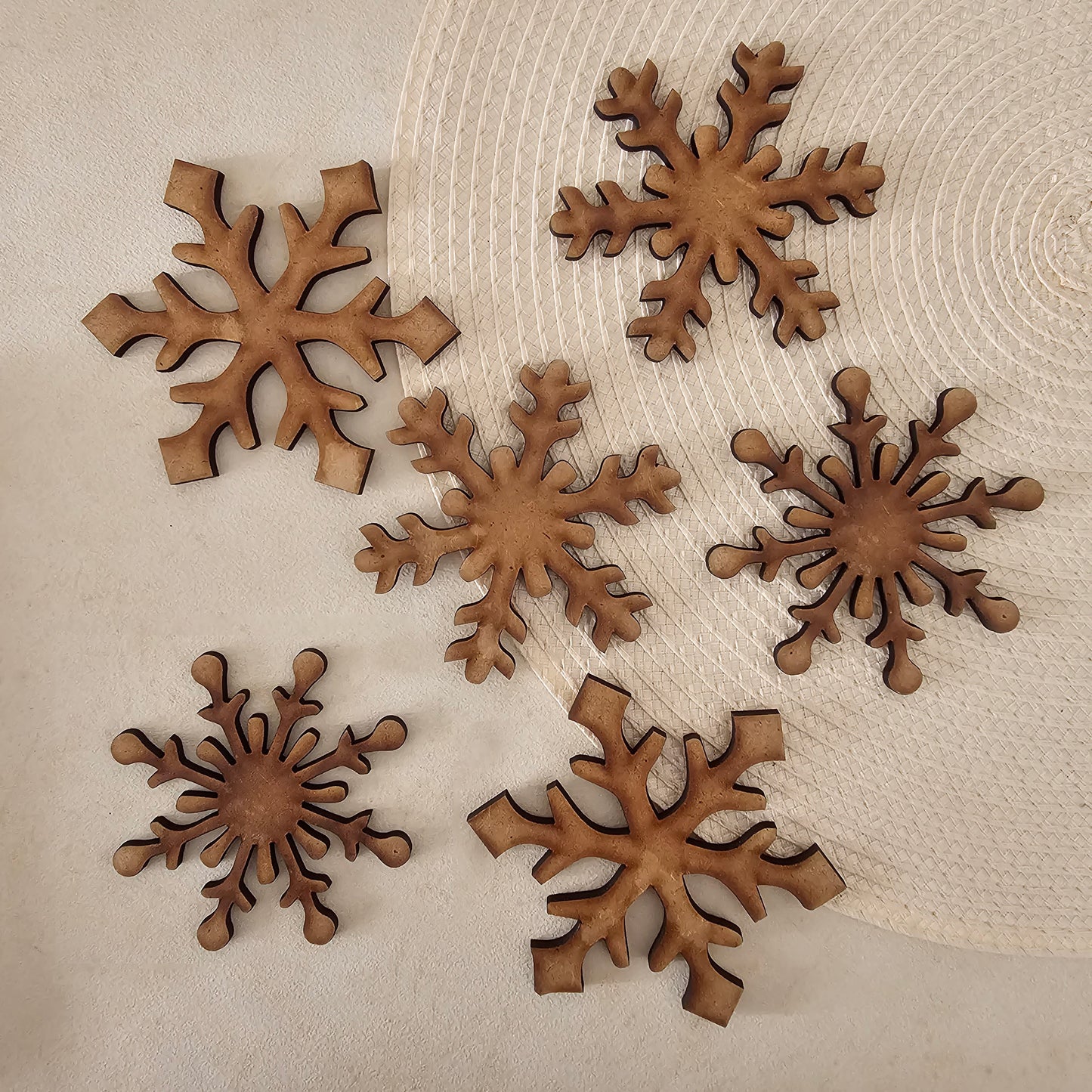 Onderzetters - Kerst (6 stuks)