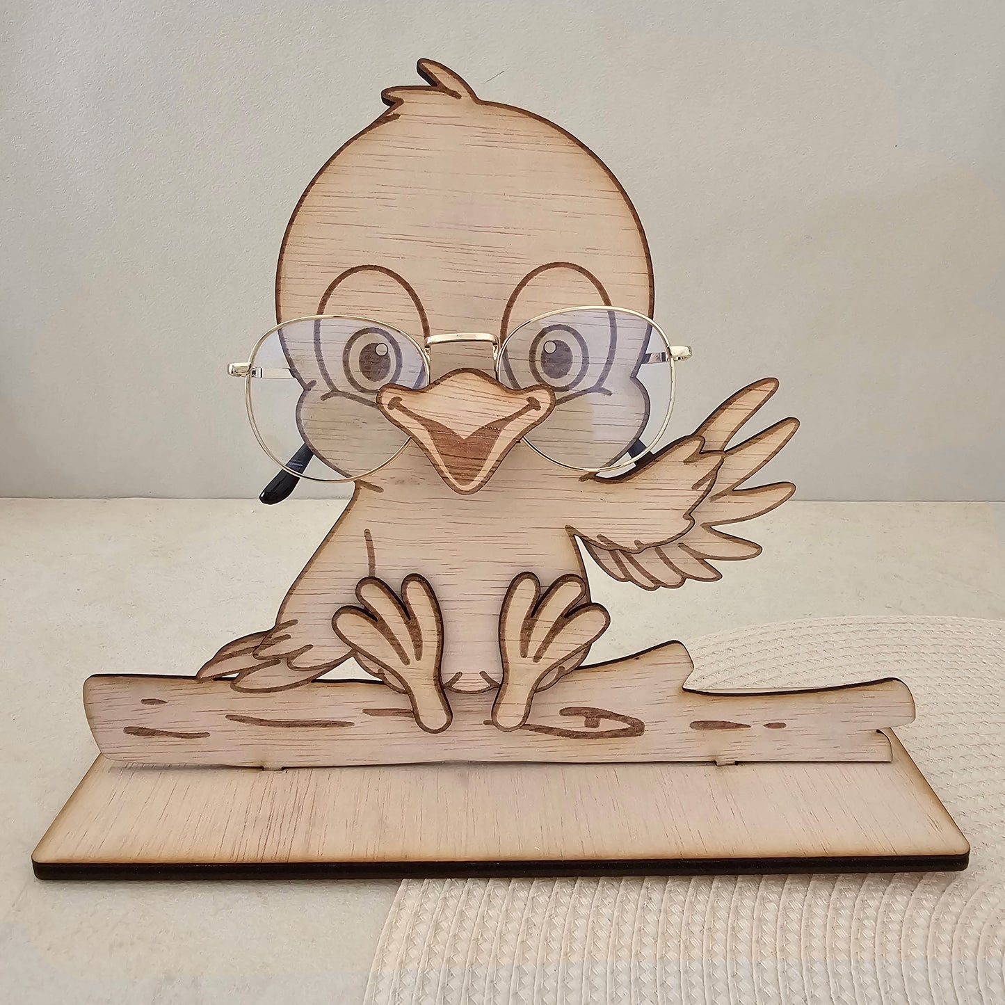 Brillenhouder - Vogeltje