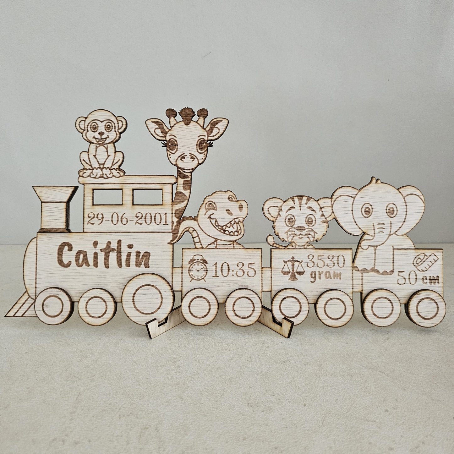 Geboortebord - Trein