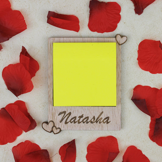 Valentijn Notitieblokhouder Polaroid