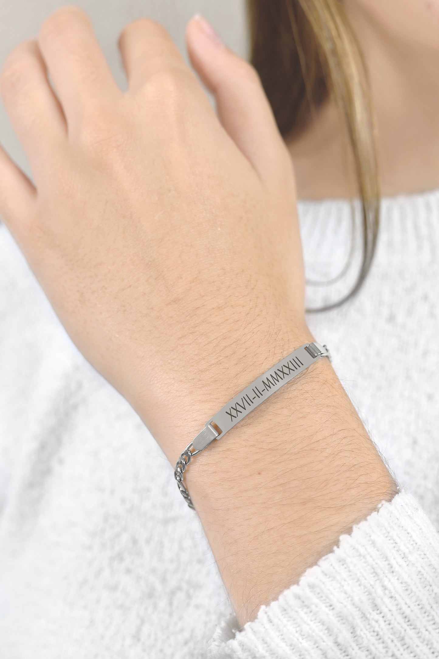 Armband Nicole - Romeinse datum