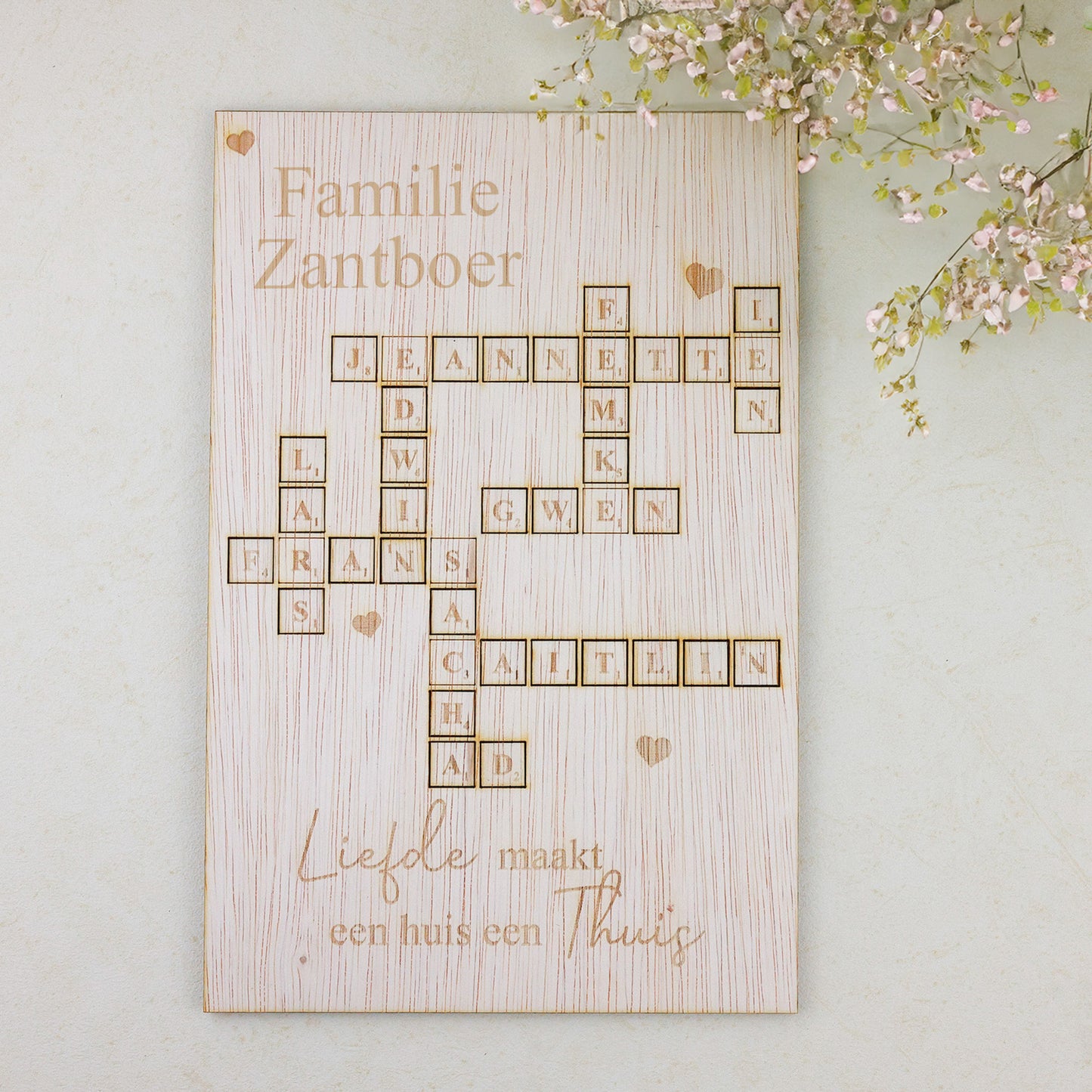 Puzzelbord - Familie