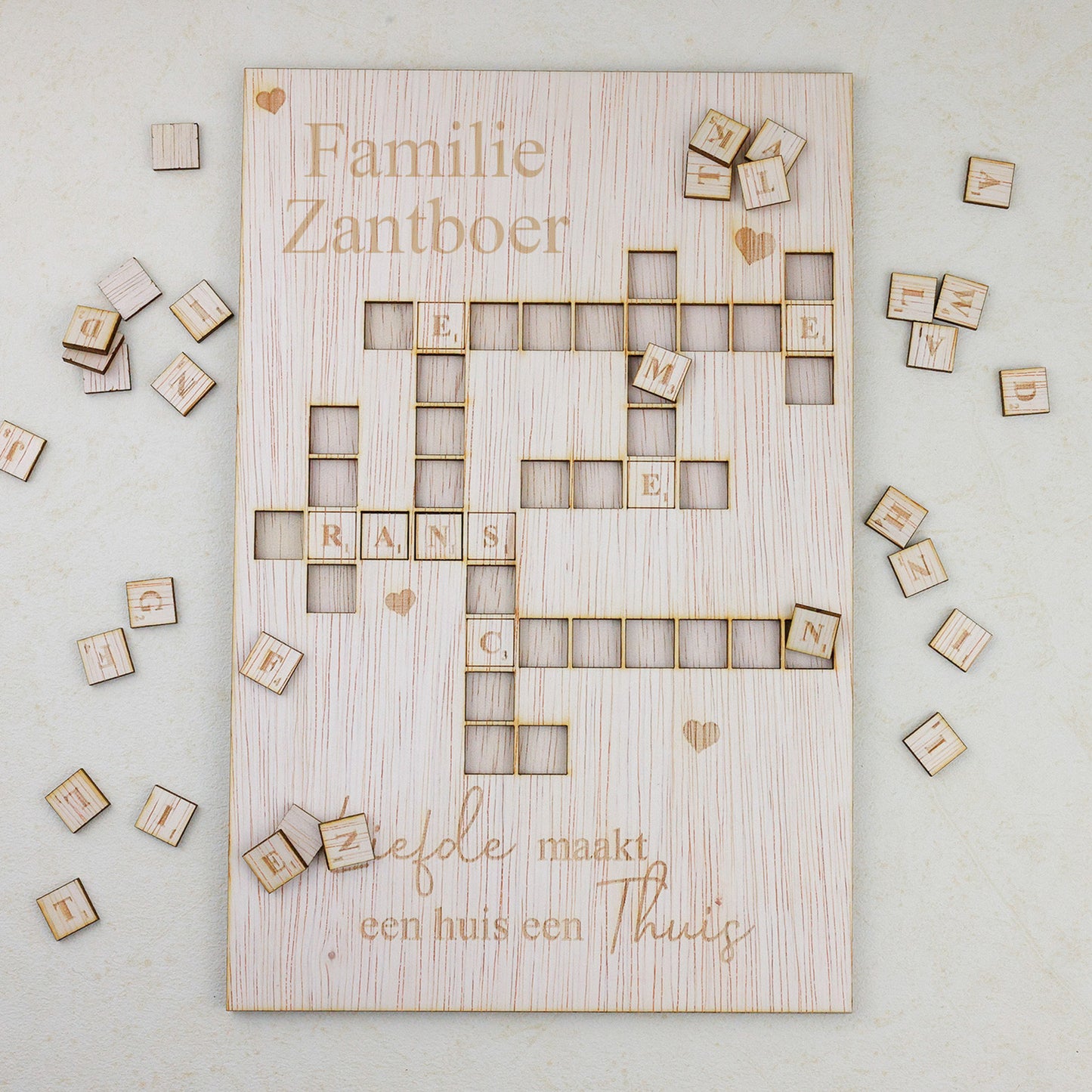 Puzzelbord - Familie