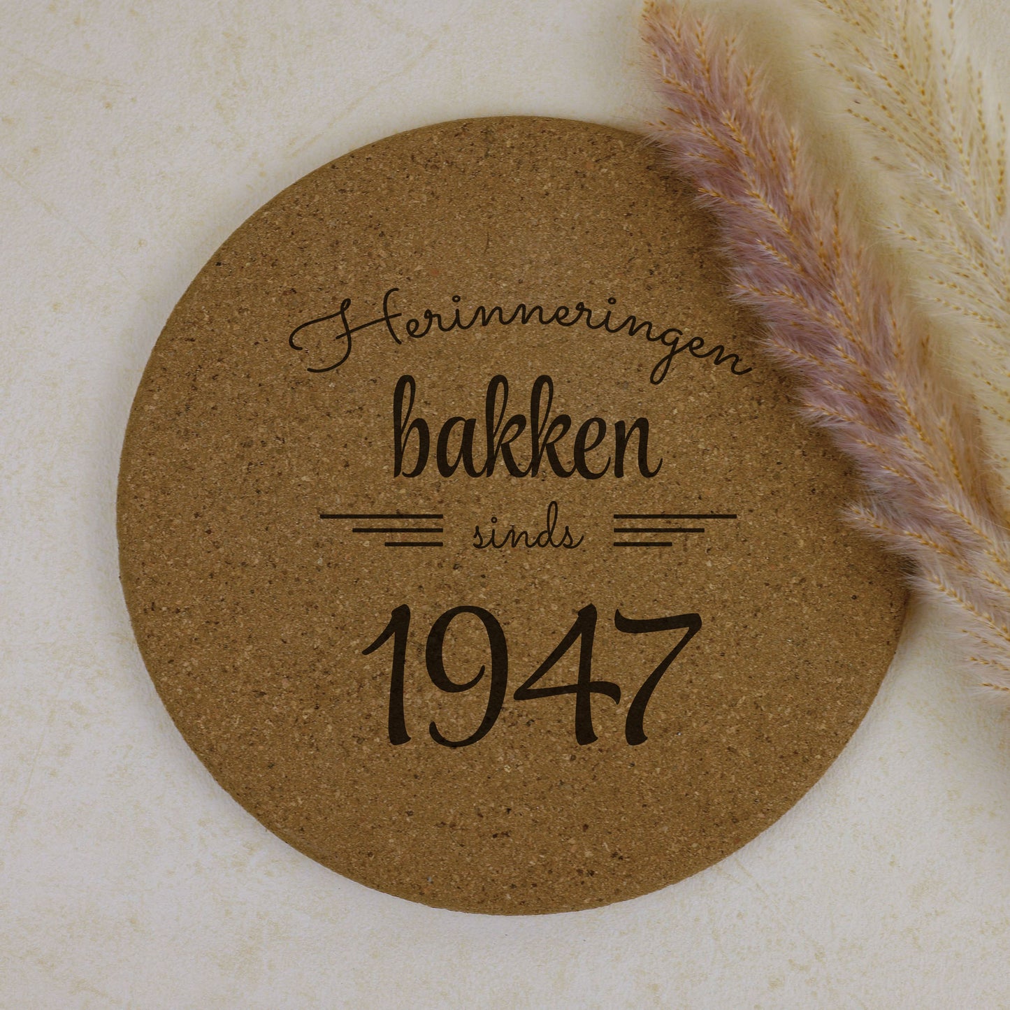 Pannenonderzetter - Herinneringen koken