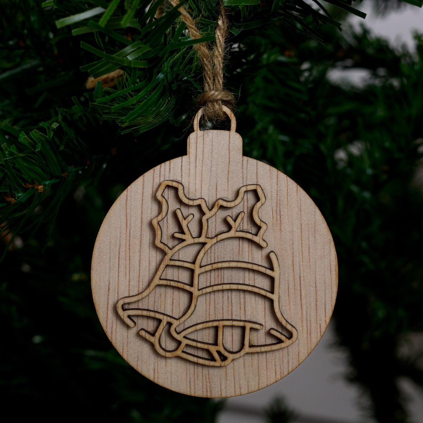 Kerstbal - Lijntekening kerstbel