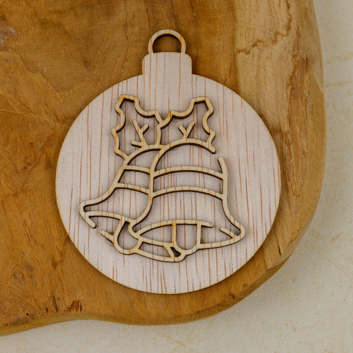 Kerstbal - Lijntekening kerstbel