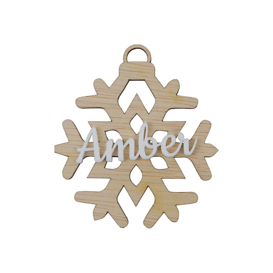 Kerstbal - Sneeuwvlok