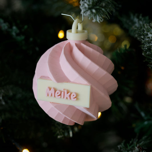 3D Kerstbal - XL Twist