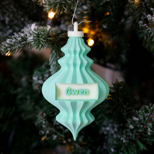 3D Kerstbal - Werveling