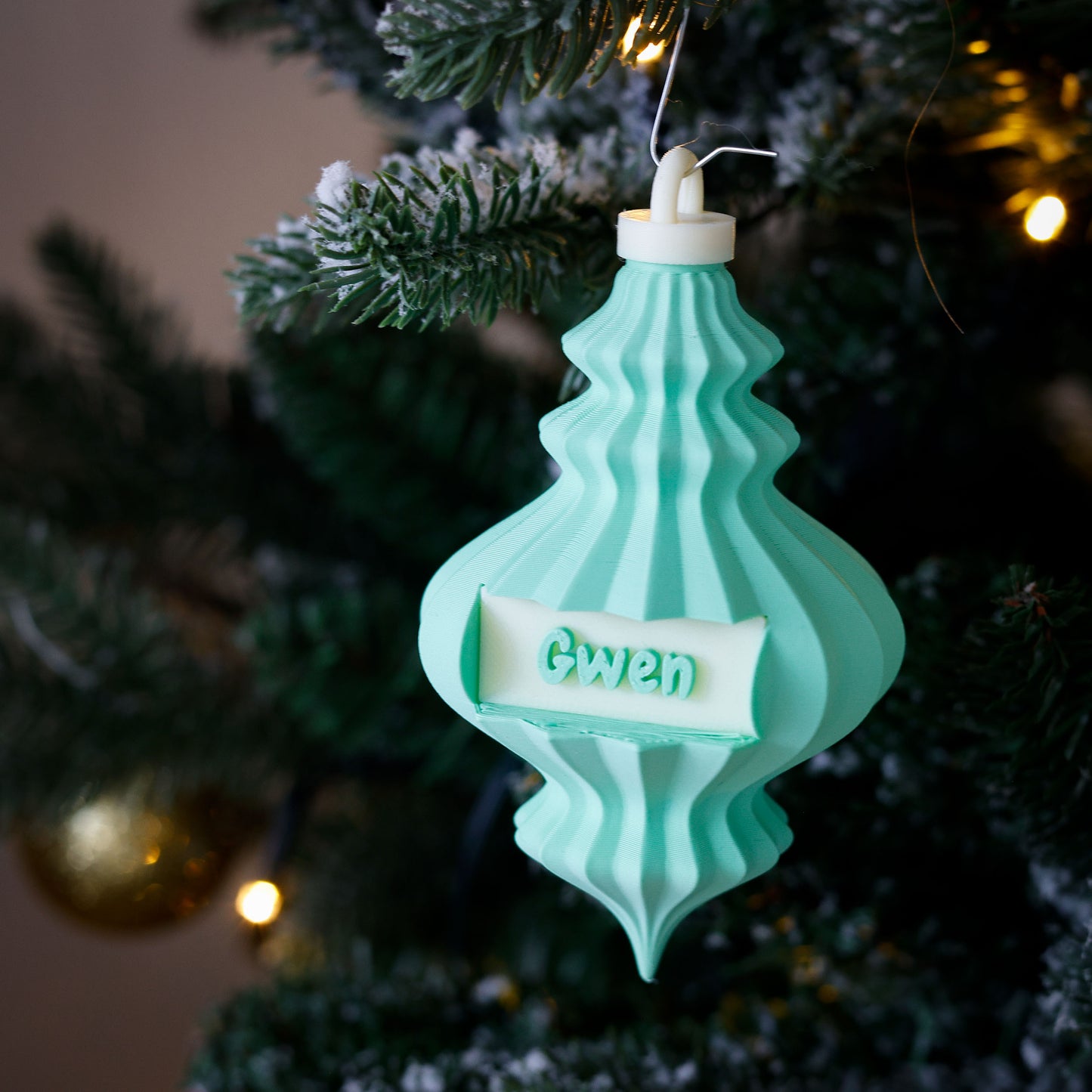 3D Kerstbal - Werveling