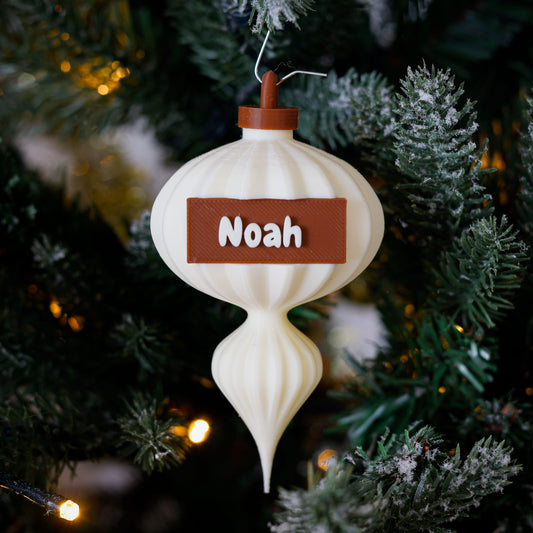 3D Kerstbal - Sierdruppel