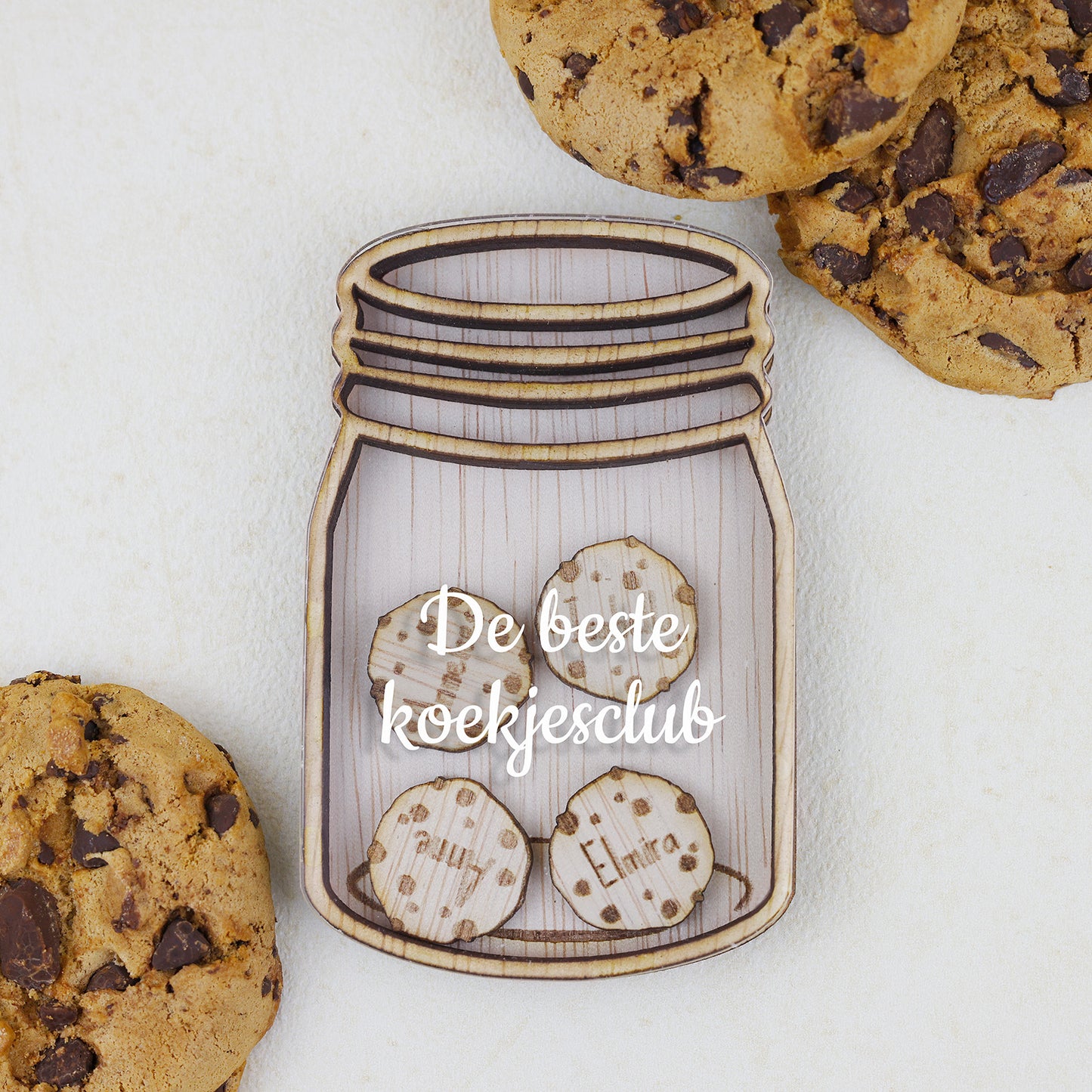 Familiemagneet - Koekjespot