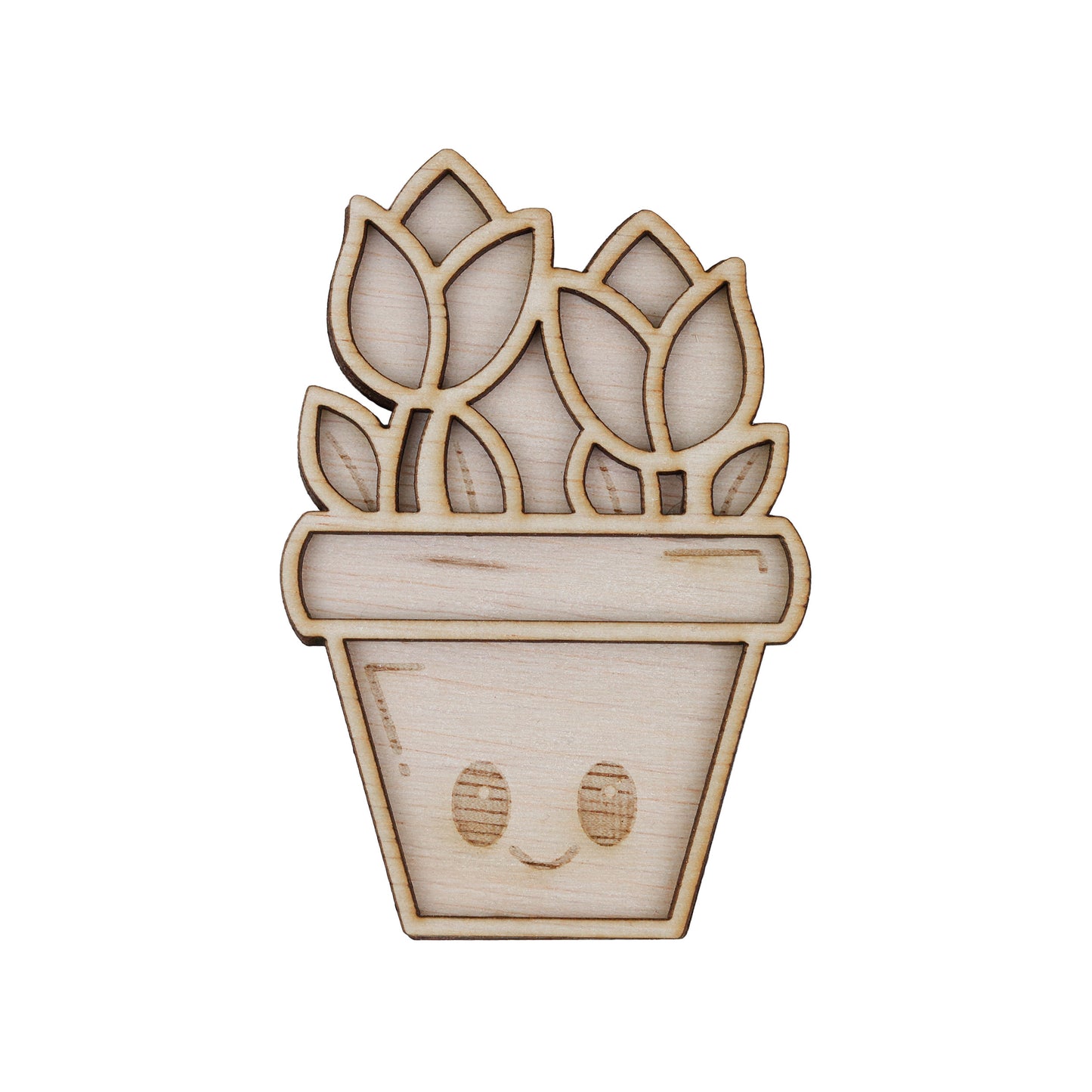 Vulvormen - Bloempot met tulpen