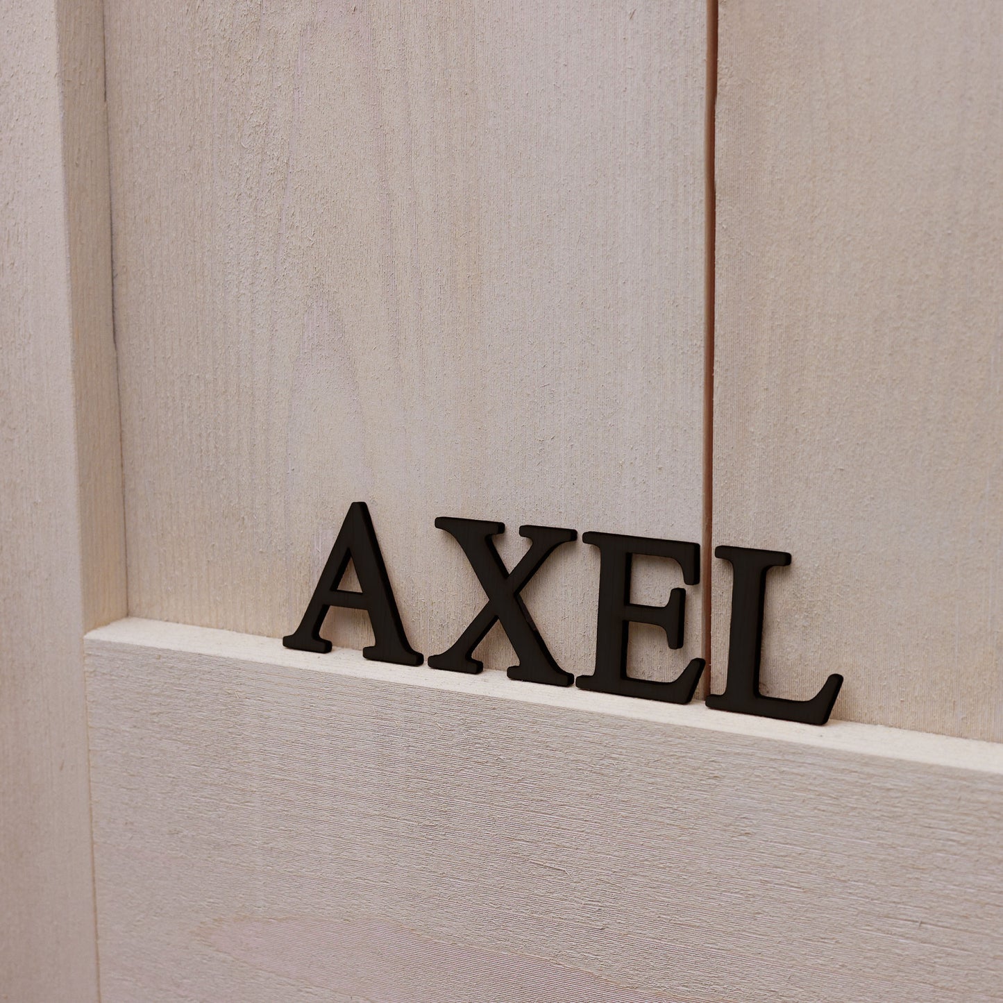 Houten Naam Axel