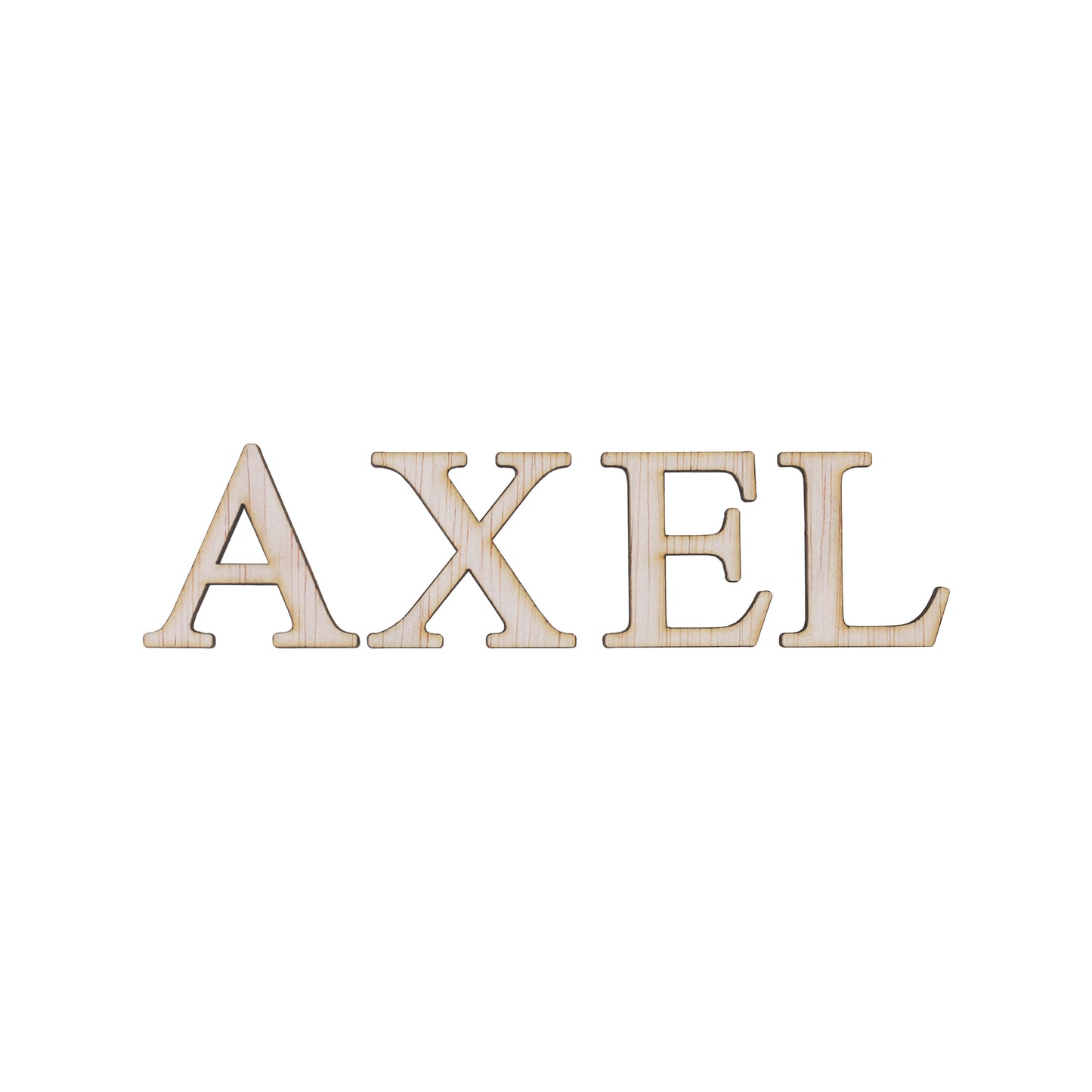 Houten Naam Axel