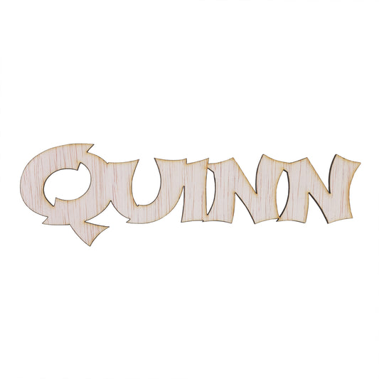 Houten Naam Quinn