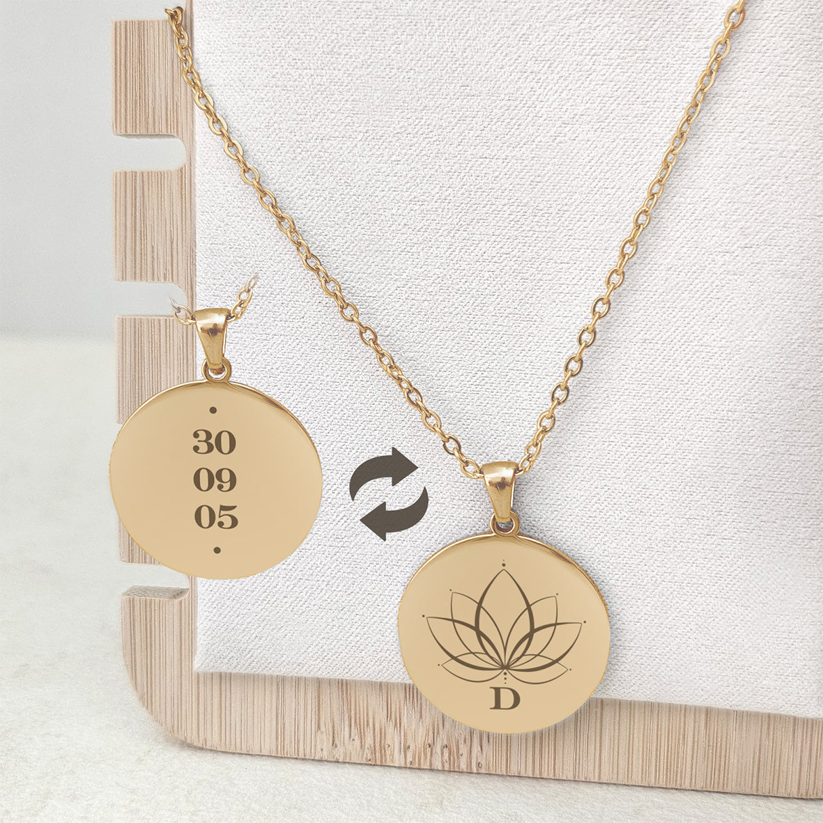 Ketting Mila - Lotusbloem