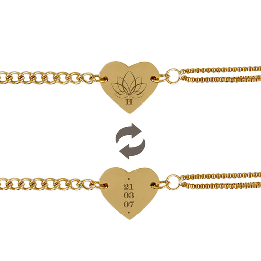 Armband Noëlle - Lotusbloem