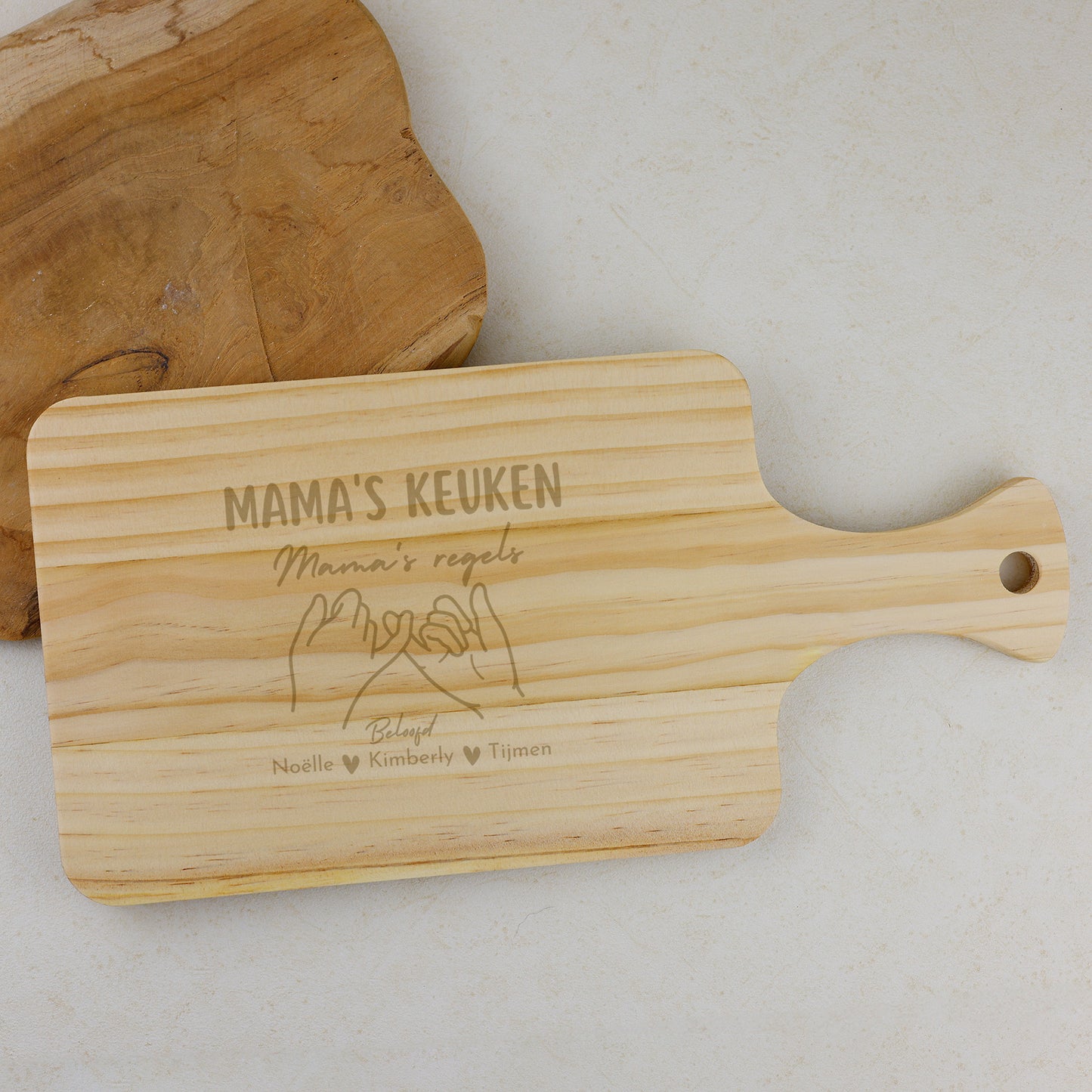 Snijplank - Mama's keuken, mama's regels