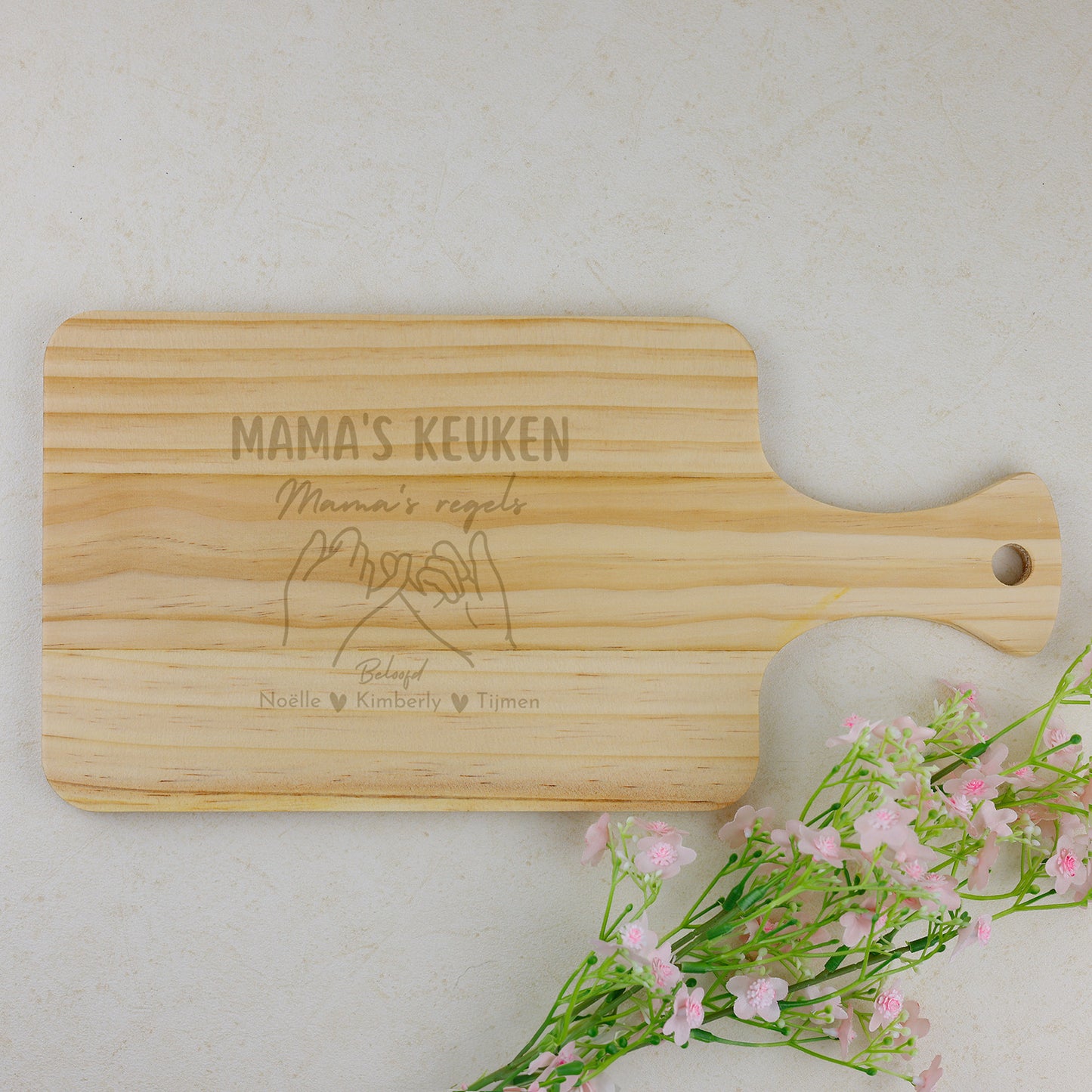 Snijplank - Mama's keuken, mama's regels