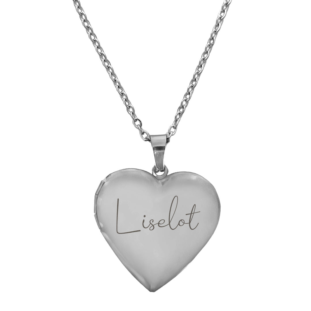 Medaillon Ketting Céleste - Naam + Figuurtje