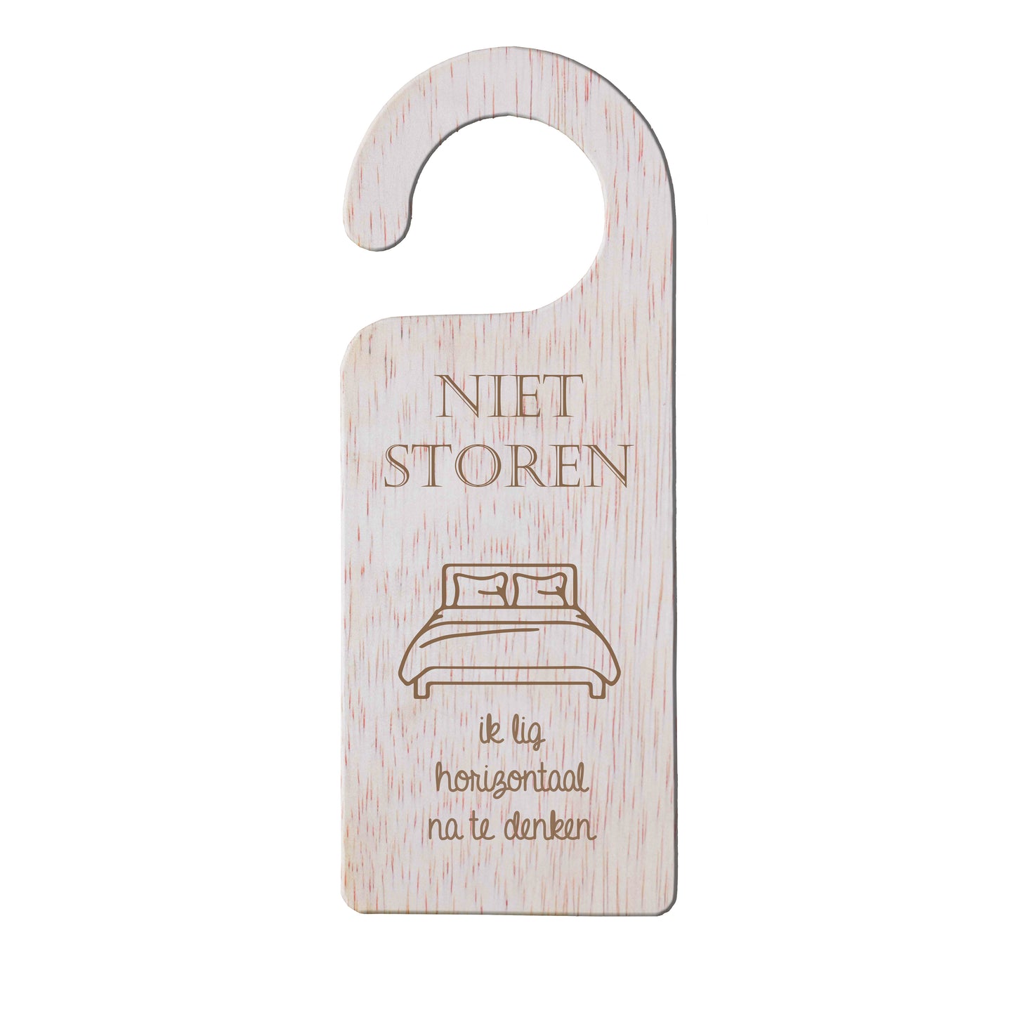 Deurhanger - Niet storen, ik lig horizontaal na te denken.