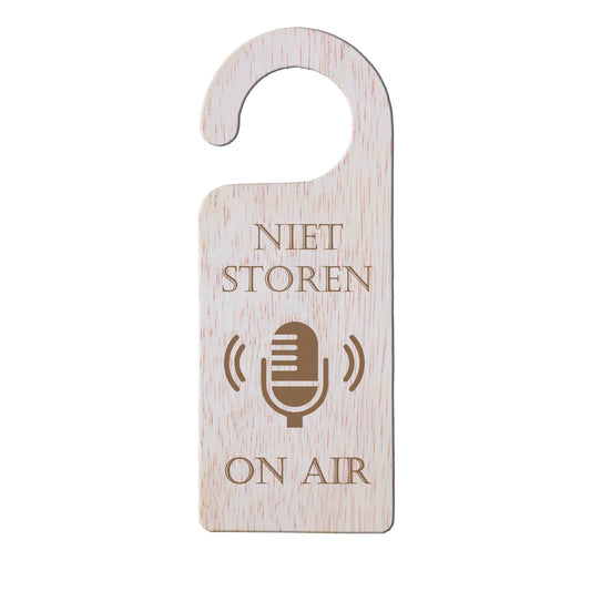 Deurhanger - Niet storen, on air.