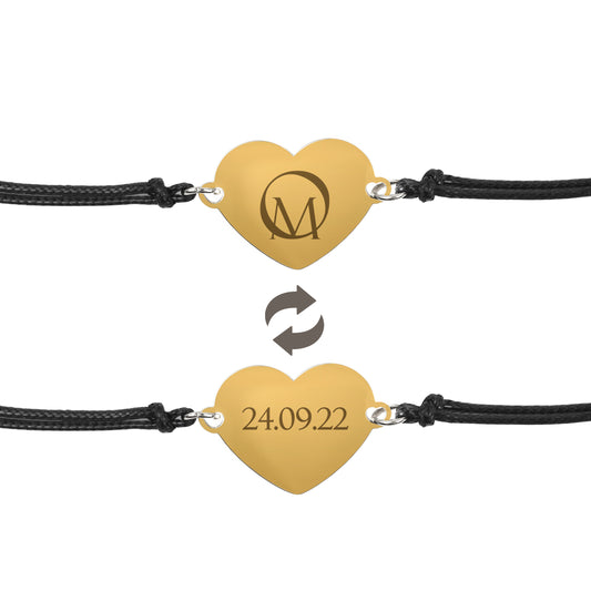 Armband Claire - Naamlogo Koppel Luxe