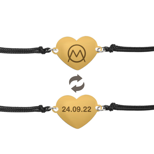 Armband Claire - Naamlogo Koppel