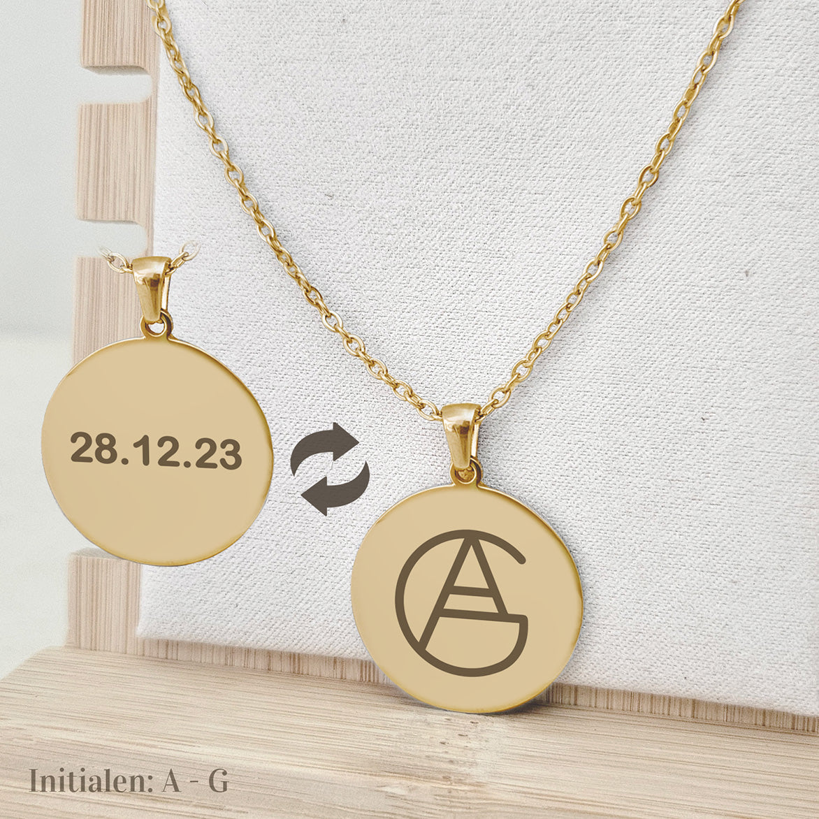 Ja, ik wil beide kanten graveren.