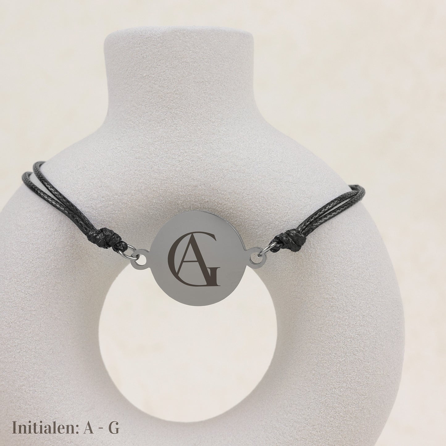 Armband Charlotte - Naamlogo Koppel Luxe