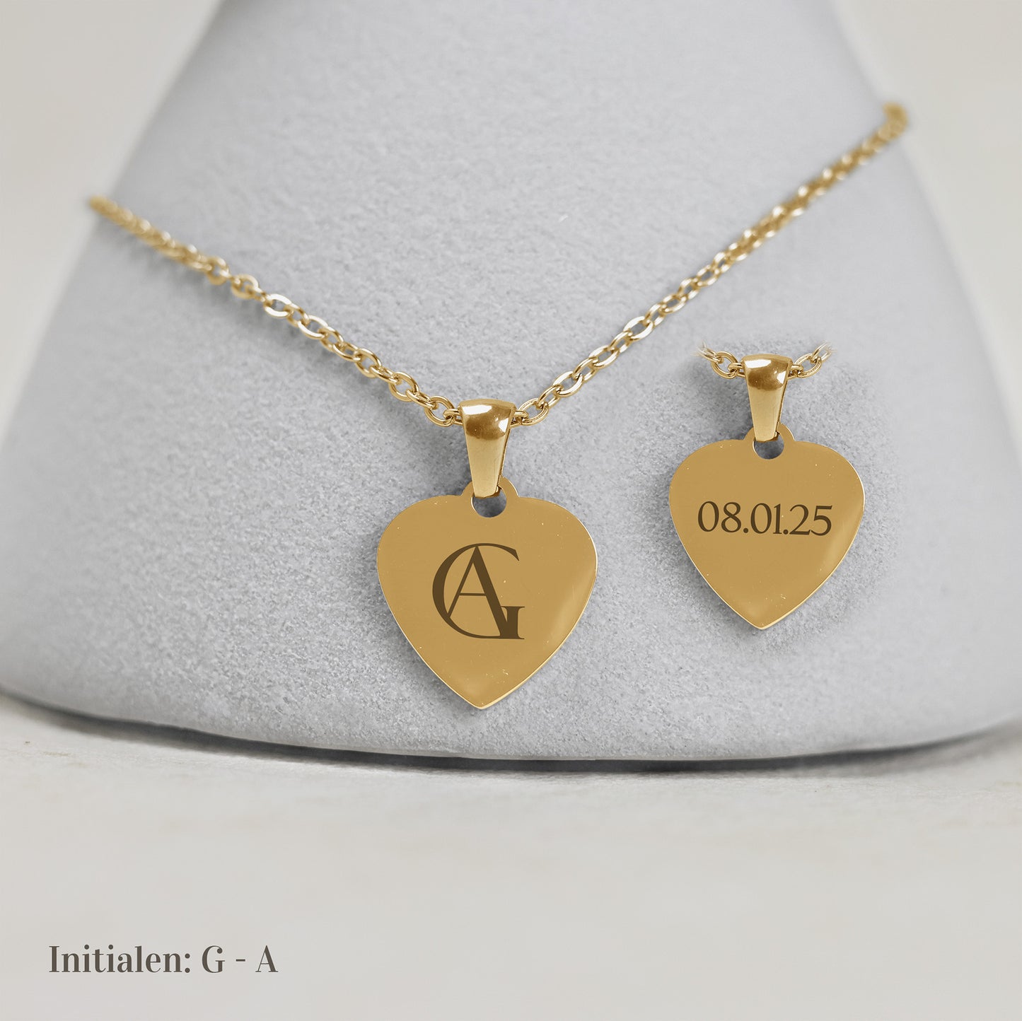 Ketting Noëlle - Naamlogo Koppel Luxe