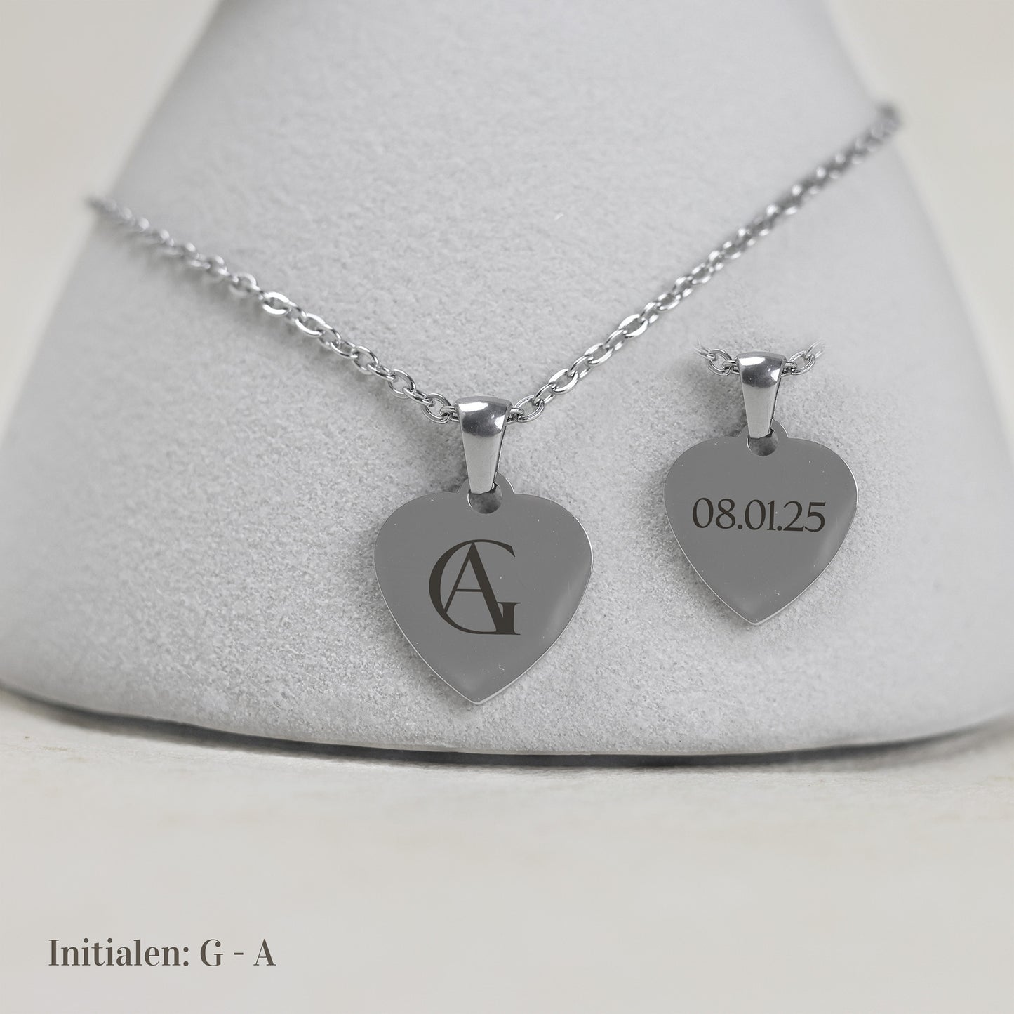 Ketting Noëlle - Naamlogo Koppel Luxe