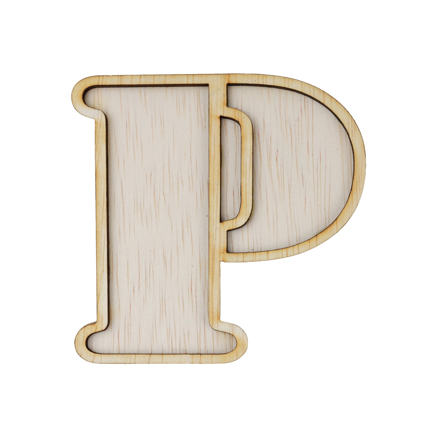 Vulvormen - Letter P