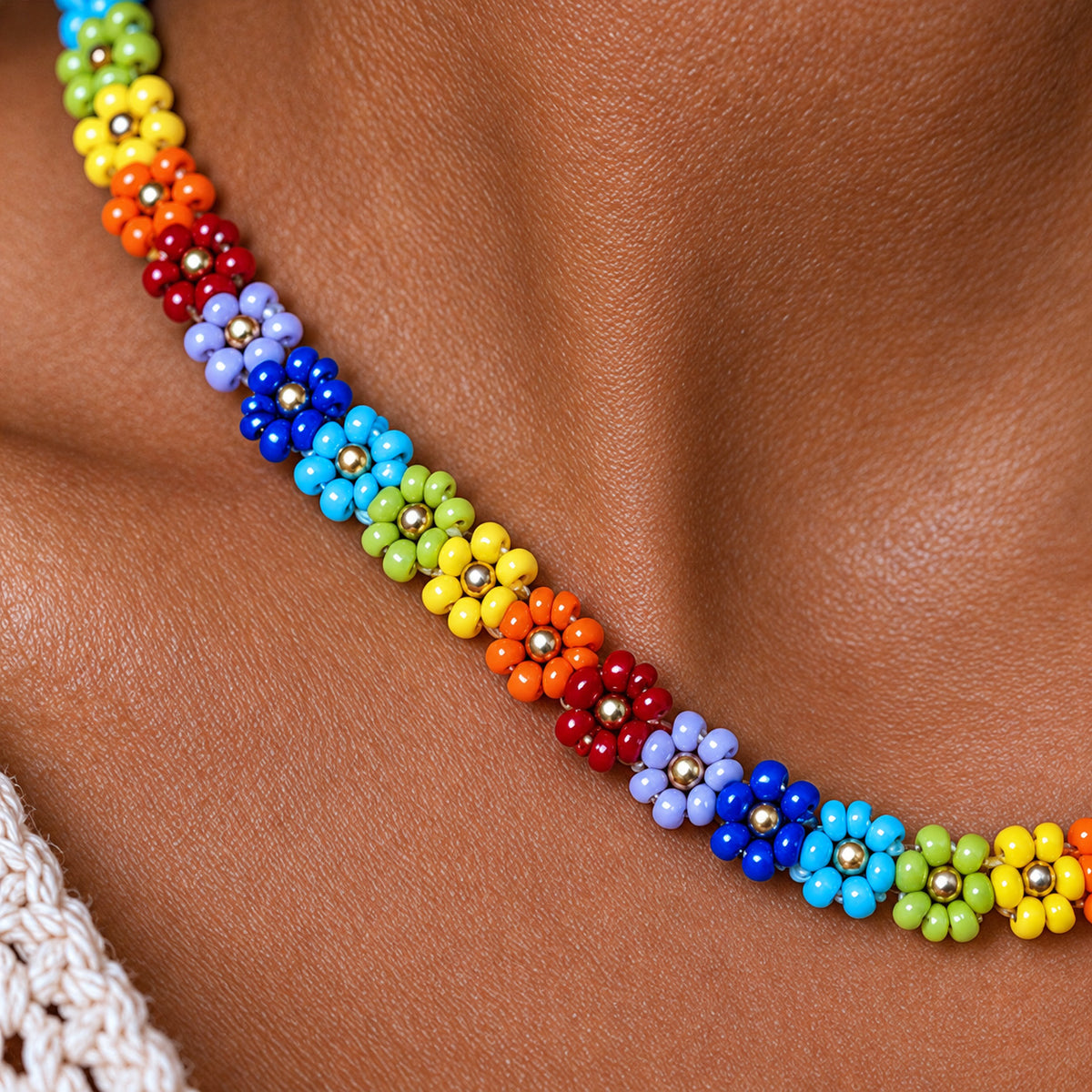Bloesem Ketting - Regenboog Droom