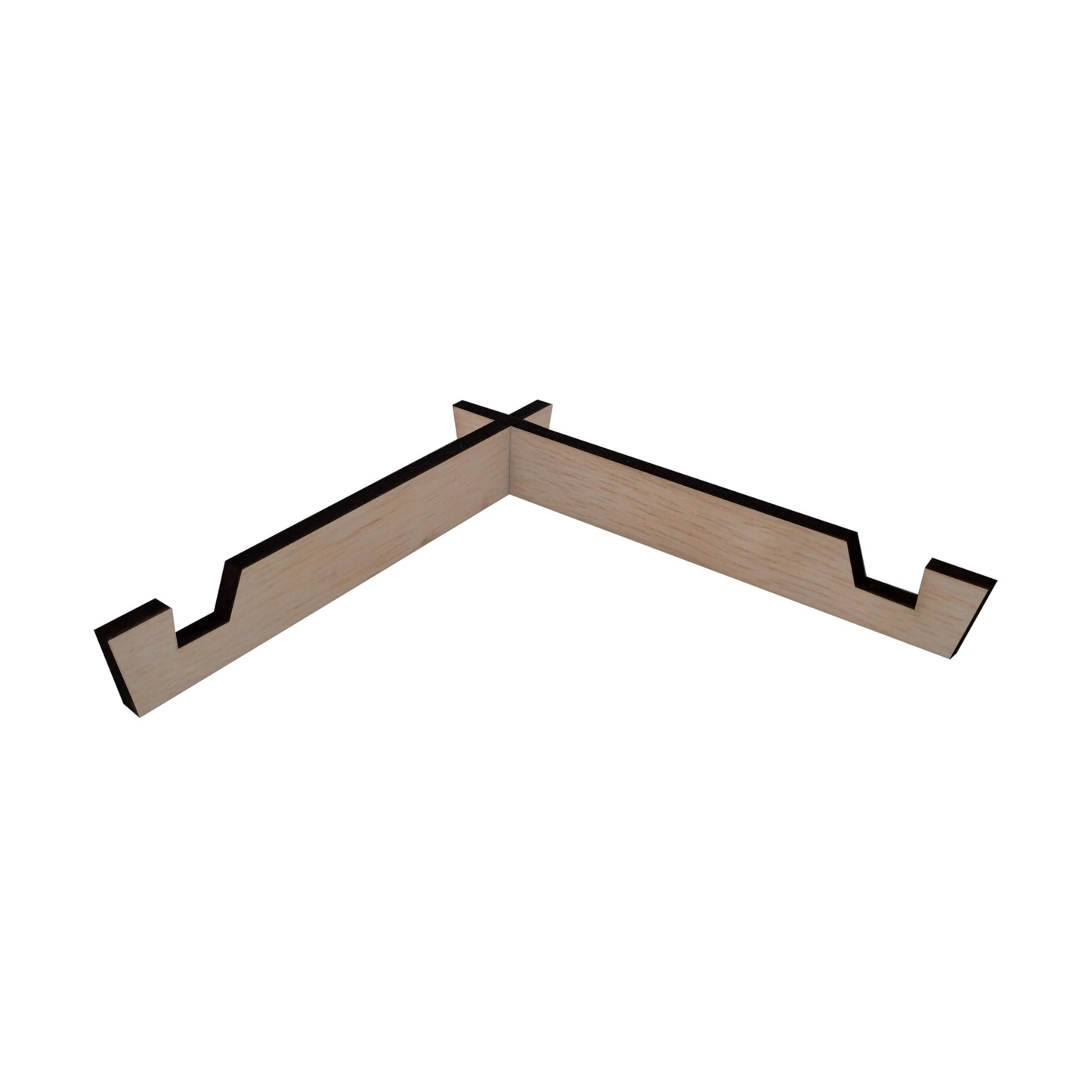 Houten kaart - Kerstfeest