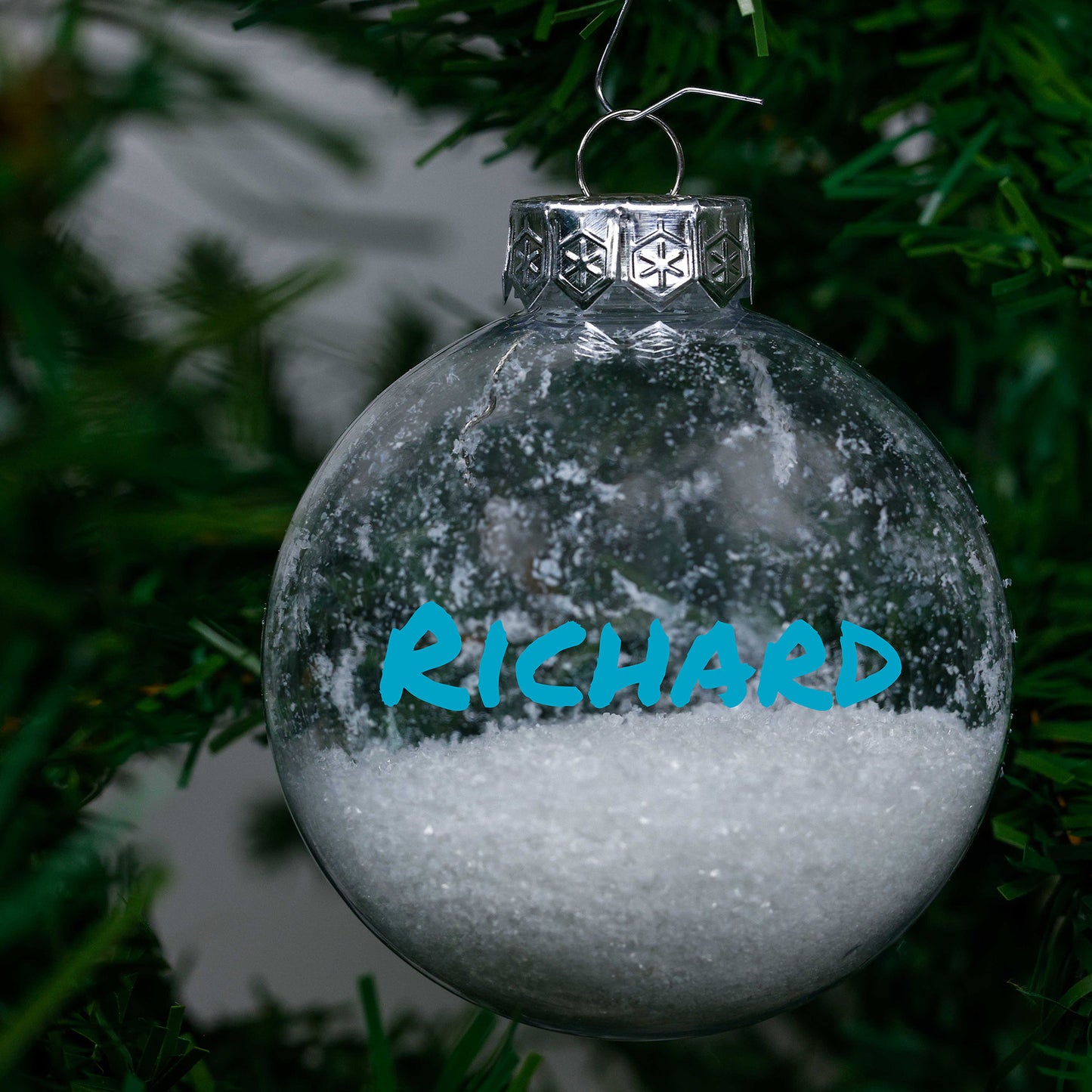 Kerstbal Sneeuw - Naam