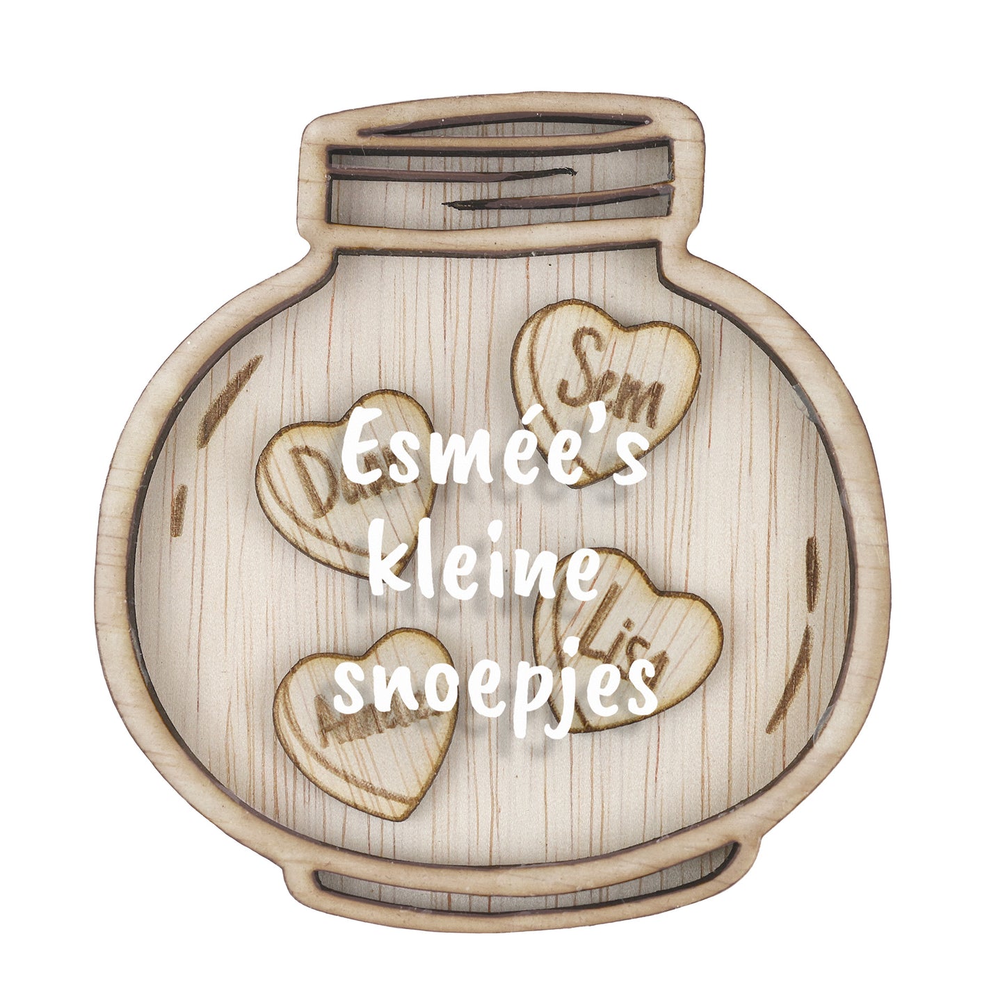 Familiemagneet - Snoeppot