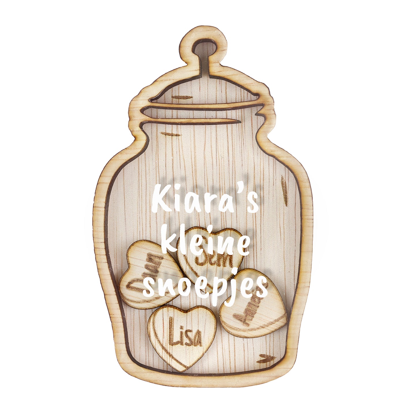 Familiemagneet - Luxe snoeppot