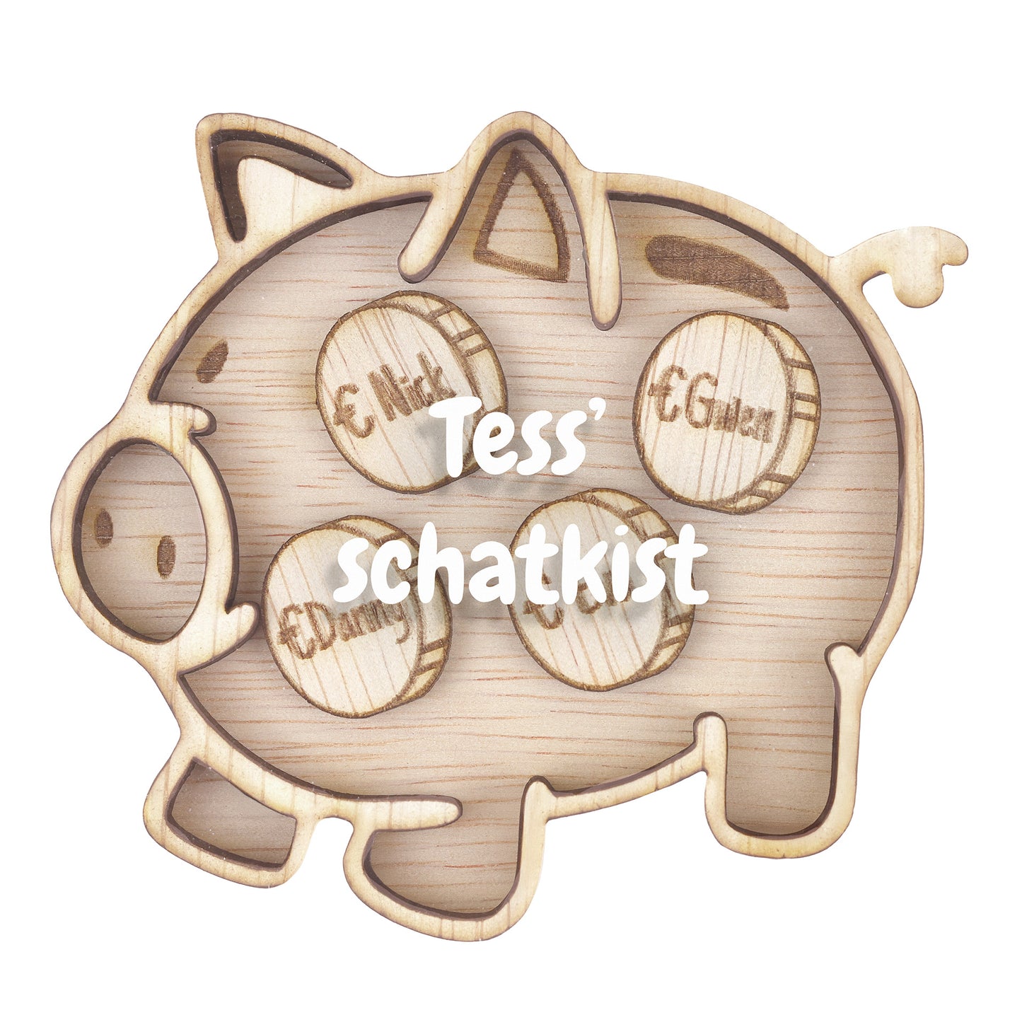 Familiemagneet - Spaarvarken