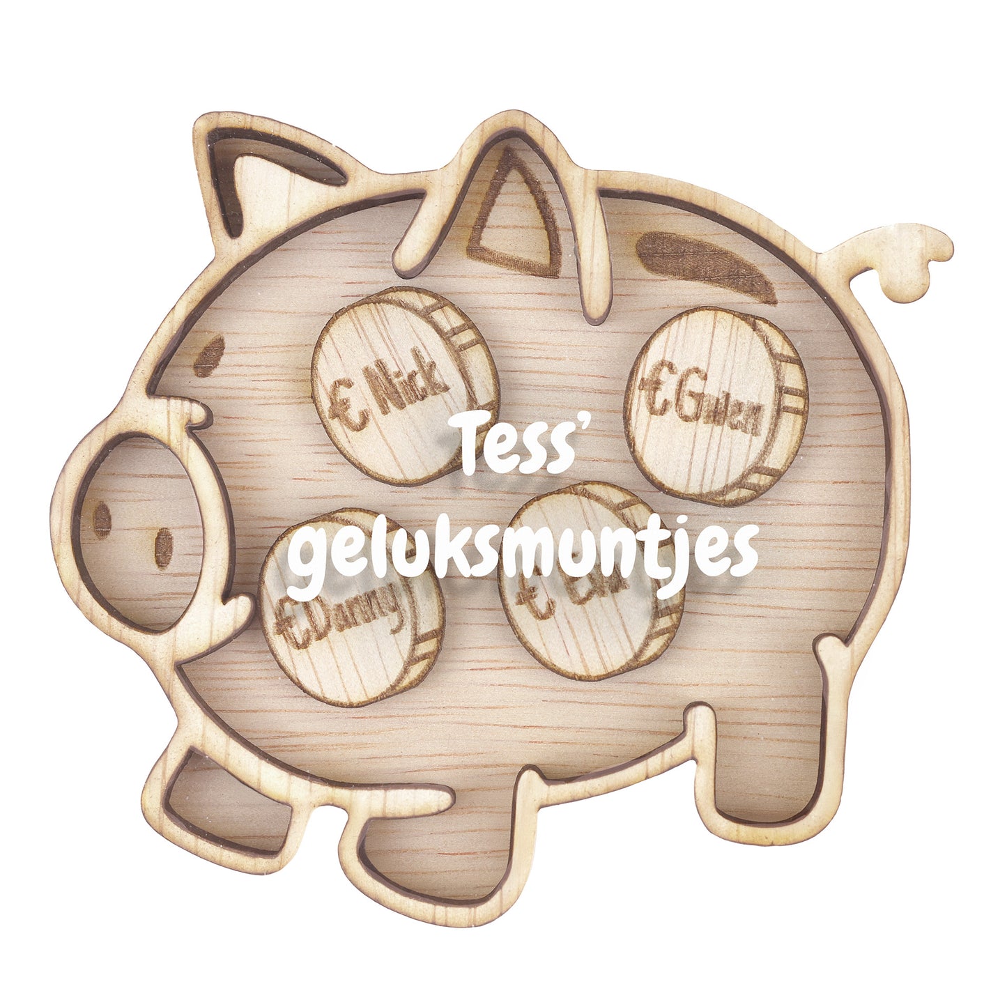 Familiemagneet - Spaarvarken