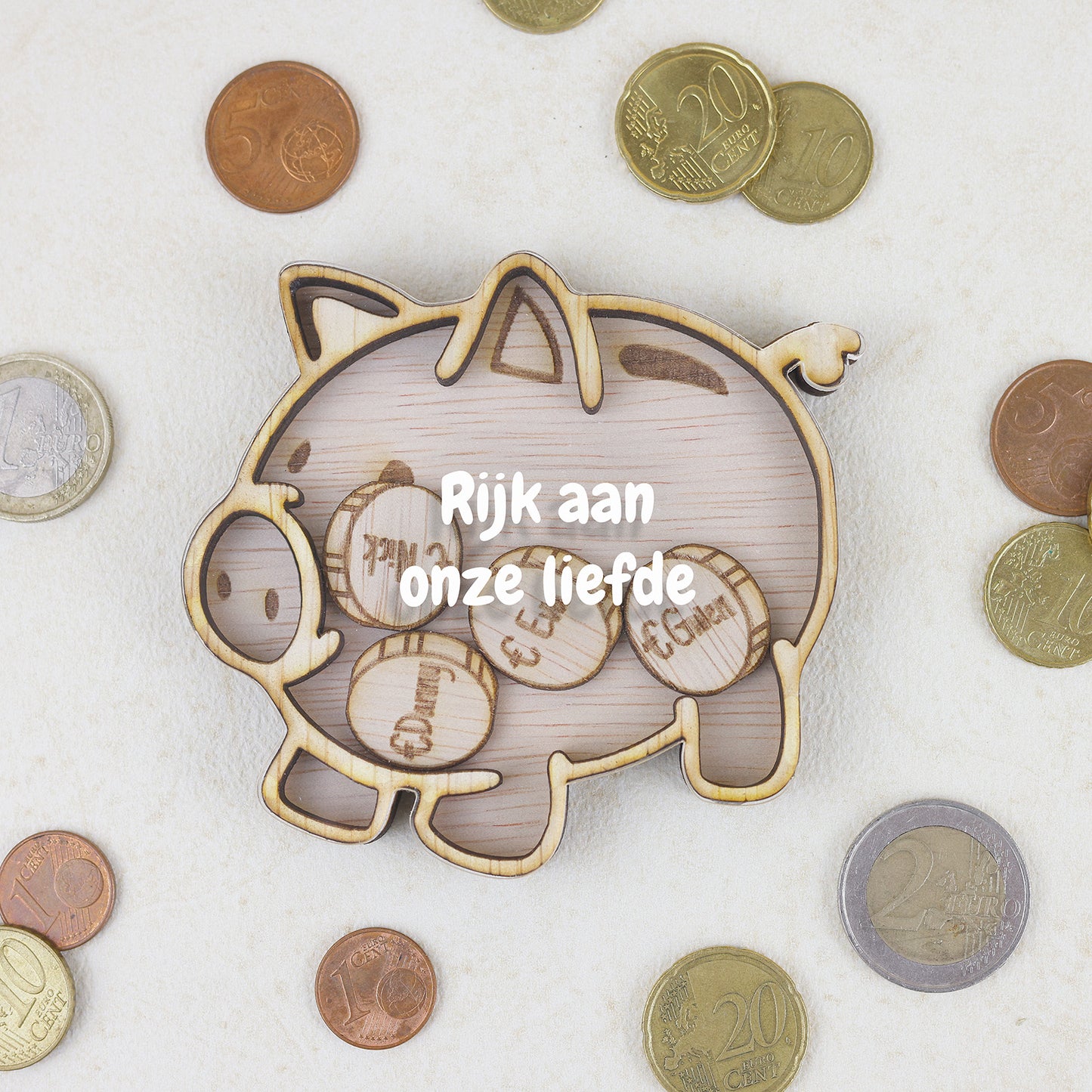 Familiemagneet - Spaarvarken