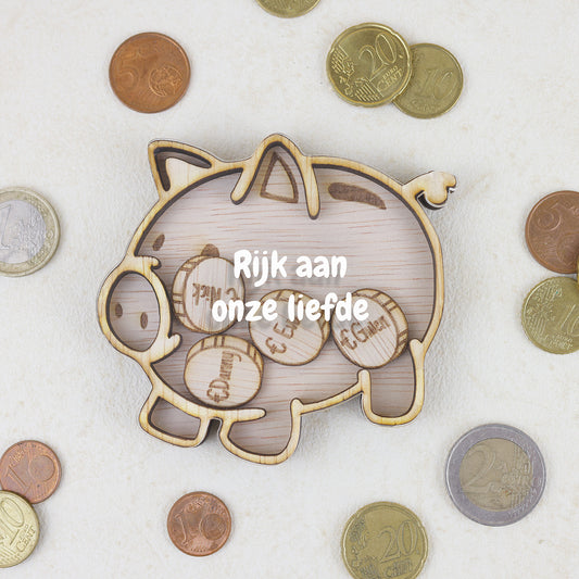Familiemagneet - Spaarvarken