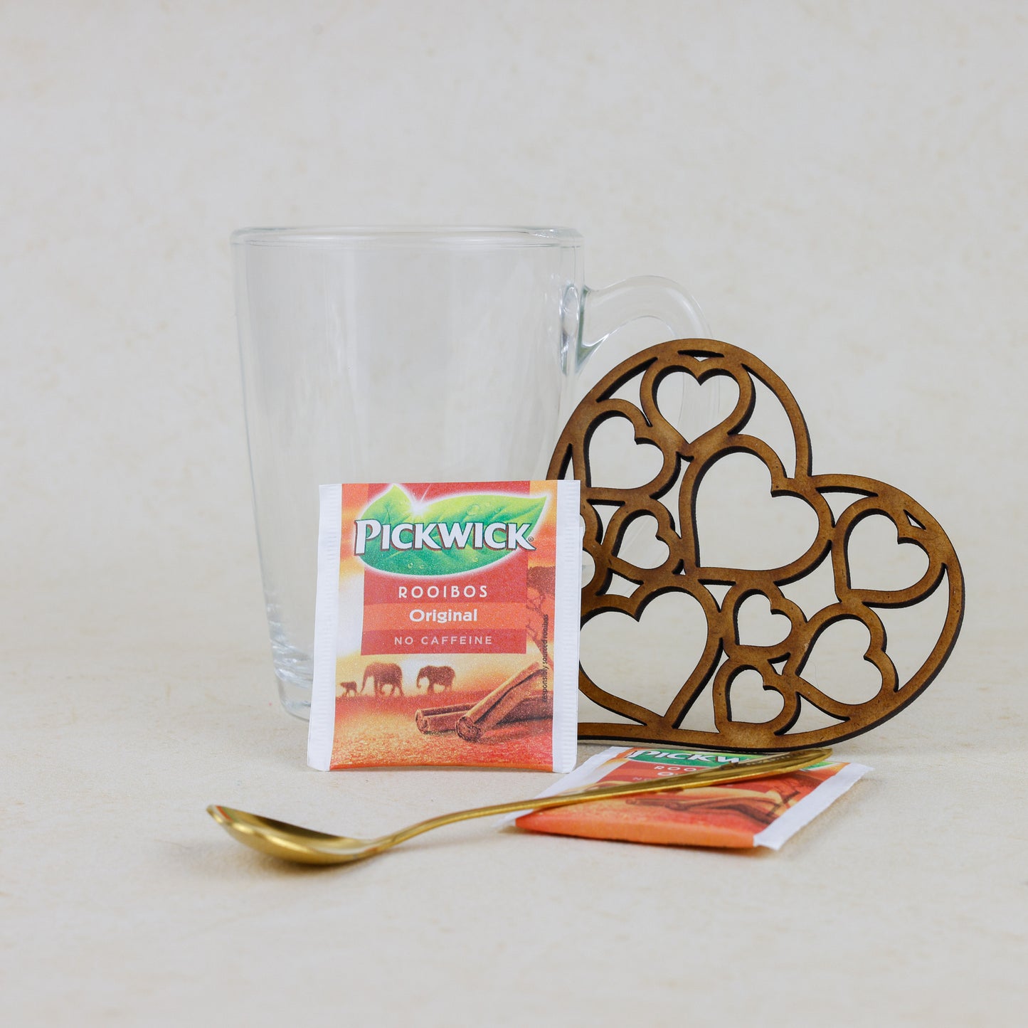 Theepakket zelf samenstellen - Hartjes thema