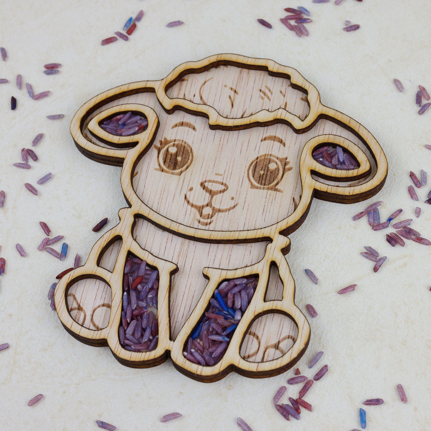 Vulvormen - Thema Boerderij (5 stuks)