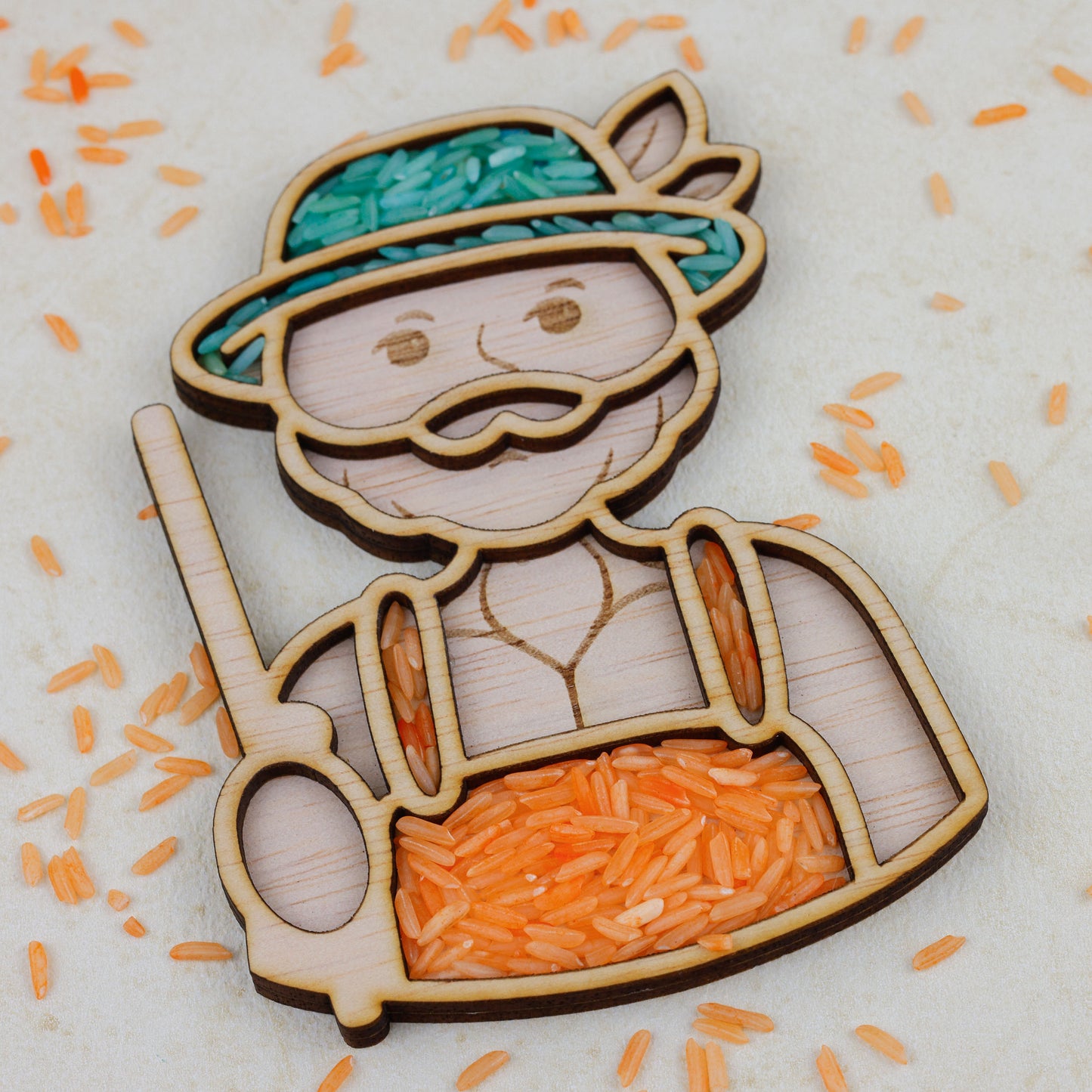 Vulvormen - Thema Boerderij (5 stuks)